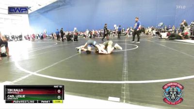 92 lbs Quarterfinal - Tim Rallo, Wentzville vs Cael Leslie, Open Mats