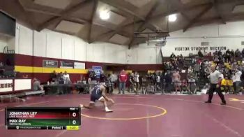 165 lbs Champ. Round 3 - Max Ray, Tiffin Columbian vs Jonathan Ley, Lake Highland Prep