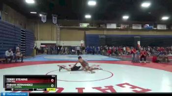 113 lbs Cons. Round 2 - Fabian Hernandez, Greeley Central vs Terry Stearns, Loveland