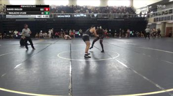 285 lbs Champ. Round 2 - Malachi Lyles, Cerritos College vs David Ingles, Modesto Junior College