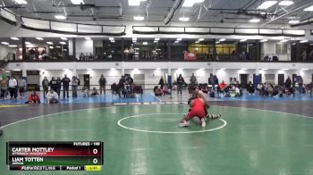 149 lbs 5th Place Match - Liam Totten, Adrian vs Carter Mottley, Otterbein University