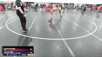 132 lbs Semifinal - Lucas Peters, AWA vs Ethan Aird, Sarbacker Wrestling Academy
