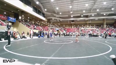 52 lbs Champ. Round 1 - Ryker Carr, SlyFox vs Shayden Hughes, Linn County Twisters