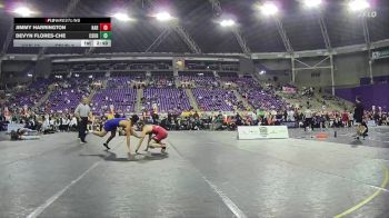 157 lbs Finals (2 Team) - Jimmy Harrington, Harvard vs Devyn Flores-Che, CSU Bakersfield