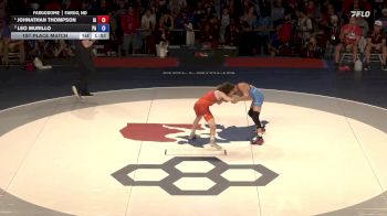 88 lbs 1st Place Match - Johnathan Thompson, IA vs Leo Murillo, PA