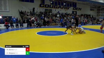 116 lbs Consi Of 4 - Aiden Garcia, Palma vs Carlos Melgoza, Kingsburg