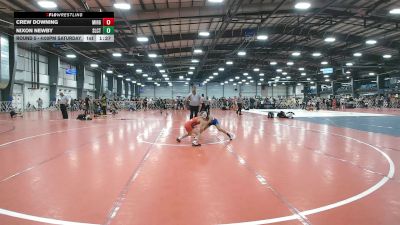 72 lbs Round 5 - 4:00pm Saturday - Nixon Newby, Select vs Crew Downing, Mile High