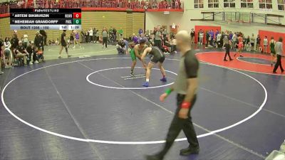 150 lbs Semifinal - Nehemiah Grandorff, Peninsula vs Artem Bikmurzin, Newberg