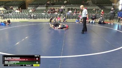 113 lbs Round 2 (4 Team) - Ben Anderson, Independence vs Slater Thomas, Moyer Ultimate Wrestling Club