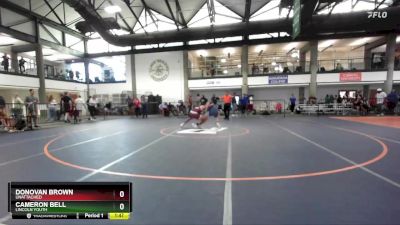 138-159 lbs Semifinal - Cameron Bell, Lincoln Youth vs Donovan Brown, Unattached