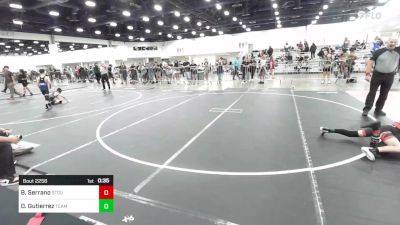 78 lbs 5th Place - Braxten Serrano, Stout Wrestling Academy vs Daniel Gutierrez, Team Selma