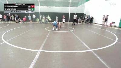 150 lbs Cons. Round 2 - Jaxon Mitchell, Tironook Wrestling Club vs Chase Keller, Carroll Wrestling Club
