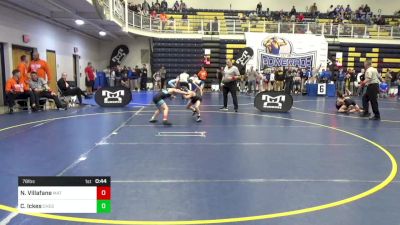 78 lbs Final - Nelson Villafane, Mat Assassins vs Carter Ickes, Chestnut Ridge