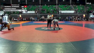 1A-4A 215 Cons. Round 2 - Marshall Schreeder, Randolph vs Leonidas Wright, Piedmont