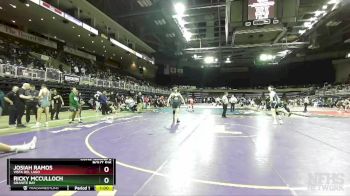 160 lbs Cons. Round 2 - Josiah Ramos, Vista Del Lago vs Ricky McCulloch, Granite Bay