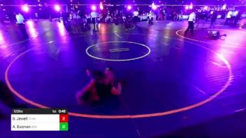 123 lbs Consolation - Gwendolyn Jewell, Team Thunder vs Avianca Guzman, Gem City Grapples