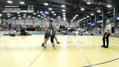 285 lbs Rr Rnd 1 - Spencer Smitley, Indiana Outlaws Yellow - HSB vs Mohamed Amamou, Doughboy Gold - HSB