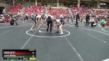 115 lbs Round 3 (6 Team) - Davin Renick, Honey Badger Wrestling Club vs Leeum Healy, SlyFox Silver