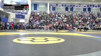 126 lbs Cons. Round 1 - Matthew Fultz, Berkshire vs Kayden Daring, Columbia City
