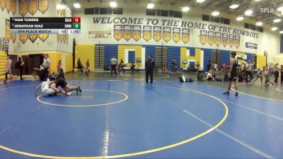 138 Gold 5th Place Match - Ivan Torres, Braddock vs Jonathan Diaz, Southwest Miami