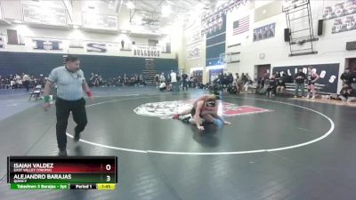 190 lbs Champ. Round 1 - Isaiah Valdez, East Valley (Yakima) vs Alejandro Barajas, Quincy