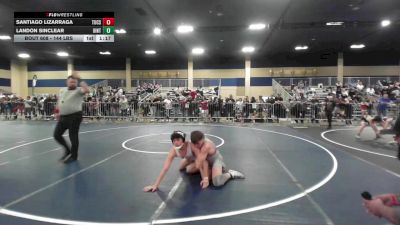 144 lbs Round Of 16 - Santiago Lizarraga, Tucson Cyclones vs Landon Sinclear, Uintah