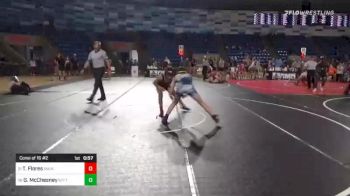 109 lbs Consi Of 16 #2 - Theodore Flores, Maine Eagles vs Garrett McChesney, Standfast