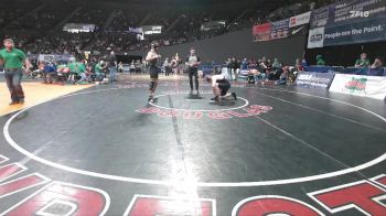 4A Boys 175 lbs Quarterfinal - Bowen McGuire, Baker / Powder Valley Boys vs Luke Rosa, Sweet Home Boys