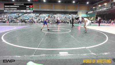 125 lbs 5th Place - Isaiah Ebersbach, OCRTC vs Carlo Contino, Dethrone