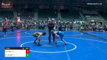 95 lbs Final - Anthony Knox, Rhino vs Beric Jordan, East Valley WC