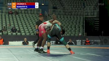 63 kg Qualif - Ellis Coleman, USA vs Dinislam Bammatov, AIN