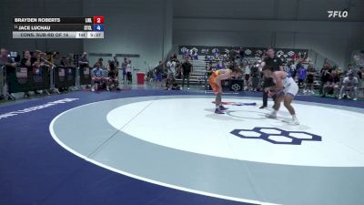 70 kg Cons. Sub-rd Of 16 - Brayden Roberts, Long Island RTC - LIRTC vs Jace Luchau, SilvaBack Training Center LV
