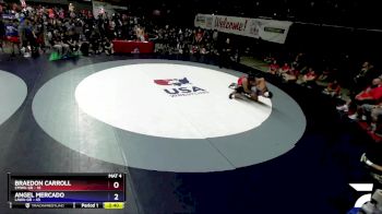 285 lbs Round 2 (16 Team) - Braedon Carroll, CMWA-GR vs Angel Mercado, LAWA-GR