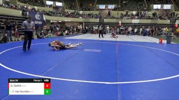 105 lbs Cons. Round 1 - Teagan Van Nurden, Kimball vs Owen Claflin, Superior Wrestling Academy