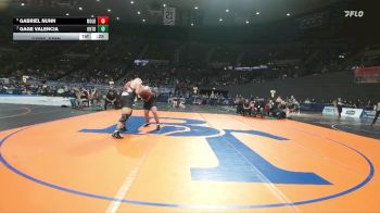 4A Boys 285 lbs Cons. Semi - Gage Valencia, Ontario Boys vs Gabriel Nunn, Molalla Boys