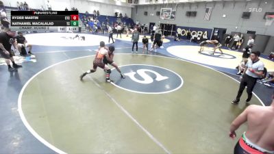 157 lbs Champ. Round 2 - Ryder Martin, Costa Training Center vs Nathaniel Macalalad, Team Credo