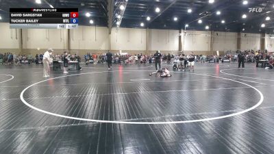 92 lbs Final - David Sargsyan, Golden Bears Wrestling Club vs Tucker Bailey, Well Trained