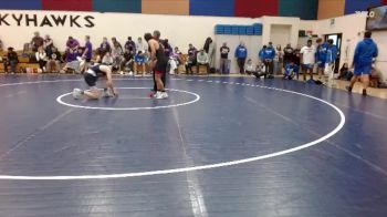 113 lbs Quarterfinal - Gildardo Perez Jussa, McDaniel vs Henry Bergstrom, Banks