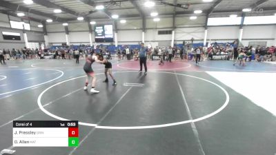 116 lbs Consi Of 4 - Josiah Pressley, Grindhouse WC vs Damon Allen, Mat Monsters