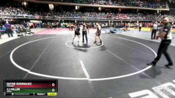 5A 215 lbs Champ. Round 1 - Shyne Rodriguez, Vernon vs CJ Miller, Anna