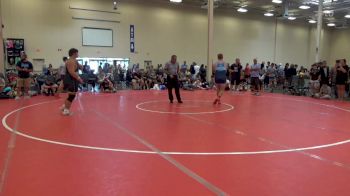 285 lbs Quarterfinal - Gary Kiselka, HS Bad Karma vs Brody Kline, HS TNWC Red