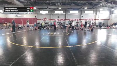 135 lbs Semis & Wb - Carlo Salinas, Mat Assassins Red vs Mason Whitney, Mat Assassins Black