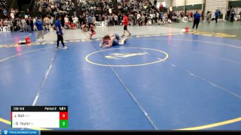 139-148 lbs Champ. Round 1 - Danny Taylor, Hyannis Longhorns vs Jeffrey Bell, Holdrege