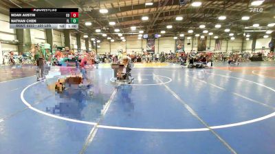 220 lbs Consi Of 8 #1 - Noah Austin, CO vs Nathan Chen, FL