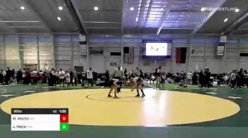 86 lbs Consolation - Malakii Martin, Top Notch WC vs Jullien Mejia, Pride WC