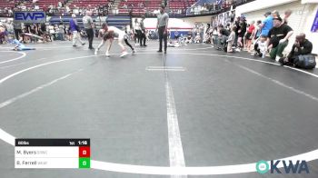 80 lbs Quarterfinal - Mason Byers, D3 Wrestling Cluib vs Beau Ferrell, Weatherford Youth Wrestling