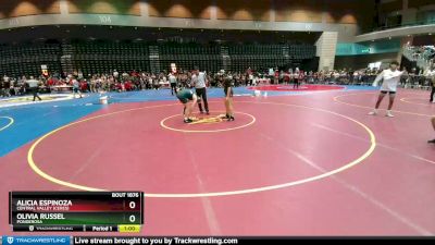 165 lbs Cons. Round 2 - Alicia Espinoza, Central Valley (Ceres) vs Olivia Russel, Ponderosa