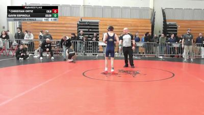 106 lbs Quarterfinal - Christian Ortiz, Chelmsford vs Gavin Espinola, Greater Lowell