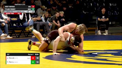 197 lbs Tyler Perry, Northern Colorado vs Joey Novak, Wyoming