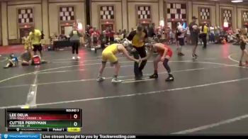 82 lbs Round 3 (4 Team) - Cutter Perryman, Kings Krew vs Lee Delia, Steel Valley Vouger